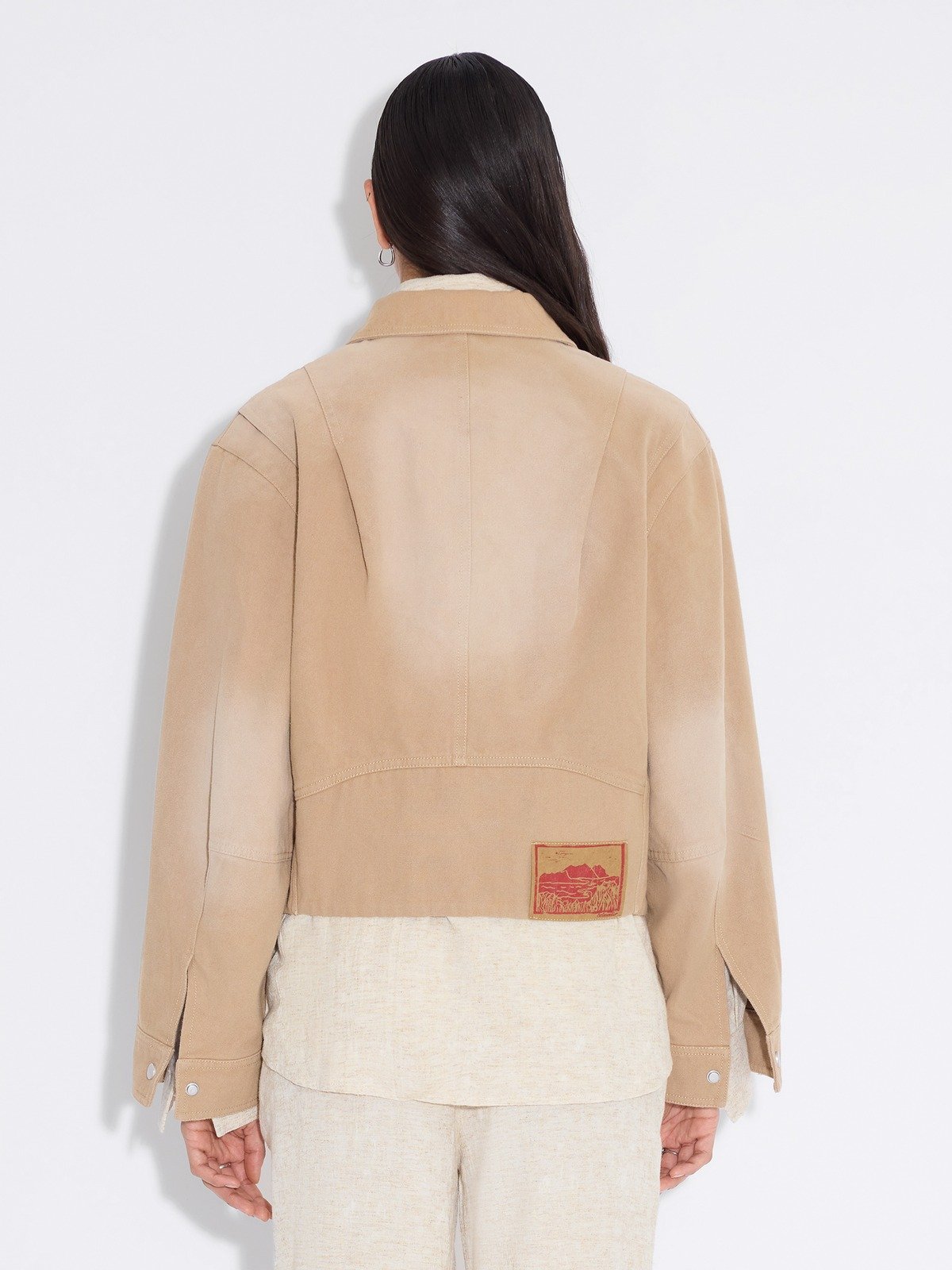 【関税込み】Holzweiler タン Juno ワークジャケット Juno Workwear Jacket - Lt. Brown - Holzweiler
