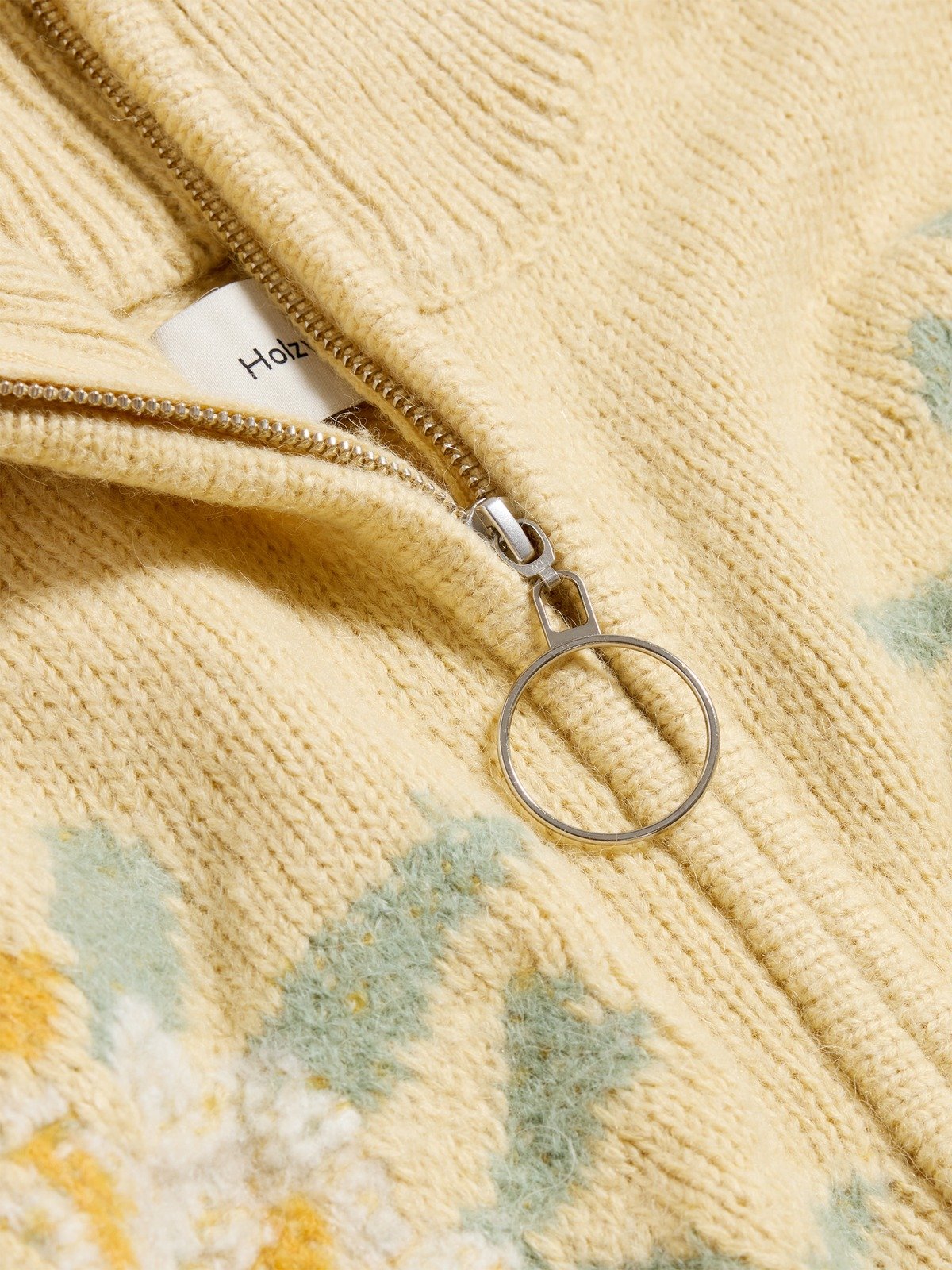 売れ筋商品|||ホルツワイラー ニット&セーター レディース アウター TINE CROPPED CARDIGAN - Cardigan - yellow mix Tine Cropped Cardigan - Lt. Yellow Mix - Holzweiler