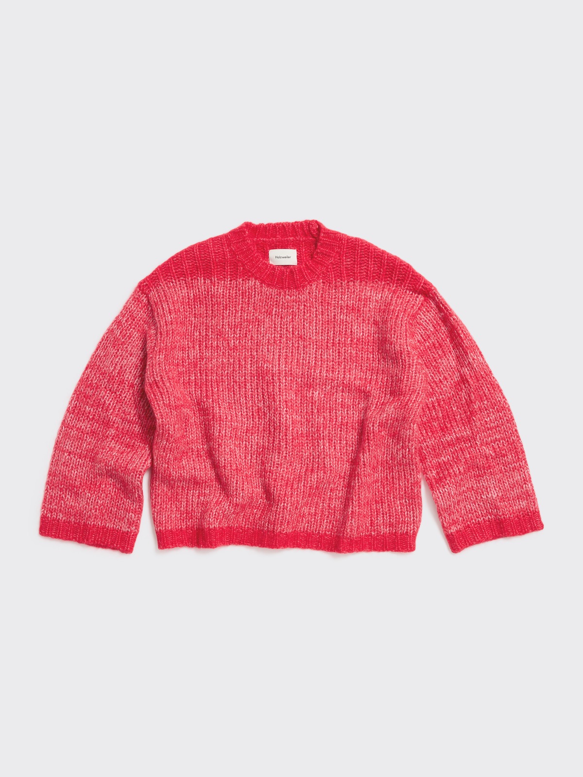 refomed GUNT KNIT SWEATER RED size２ Love Sweater in Red – gigiknitwear.com