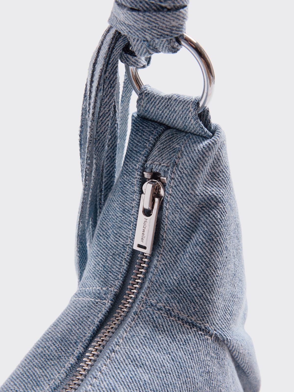 Cocoon Denim Small Bag - Lt. Blue Mix - Holzweiler