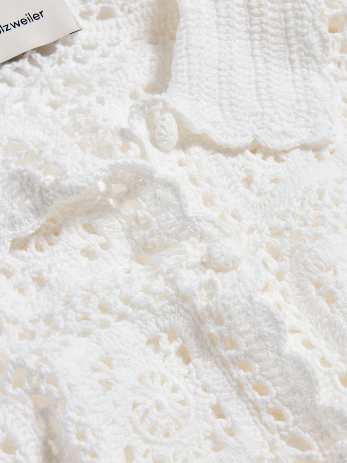 売れ筋商品|||ホルツワイラー ニット&セーター レディース アウター ROSIE CARDIGAN - Cardigan - white Rosie Crochet Cardigan - White - Holzweiler