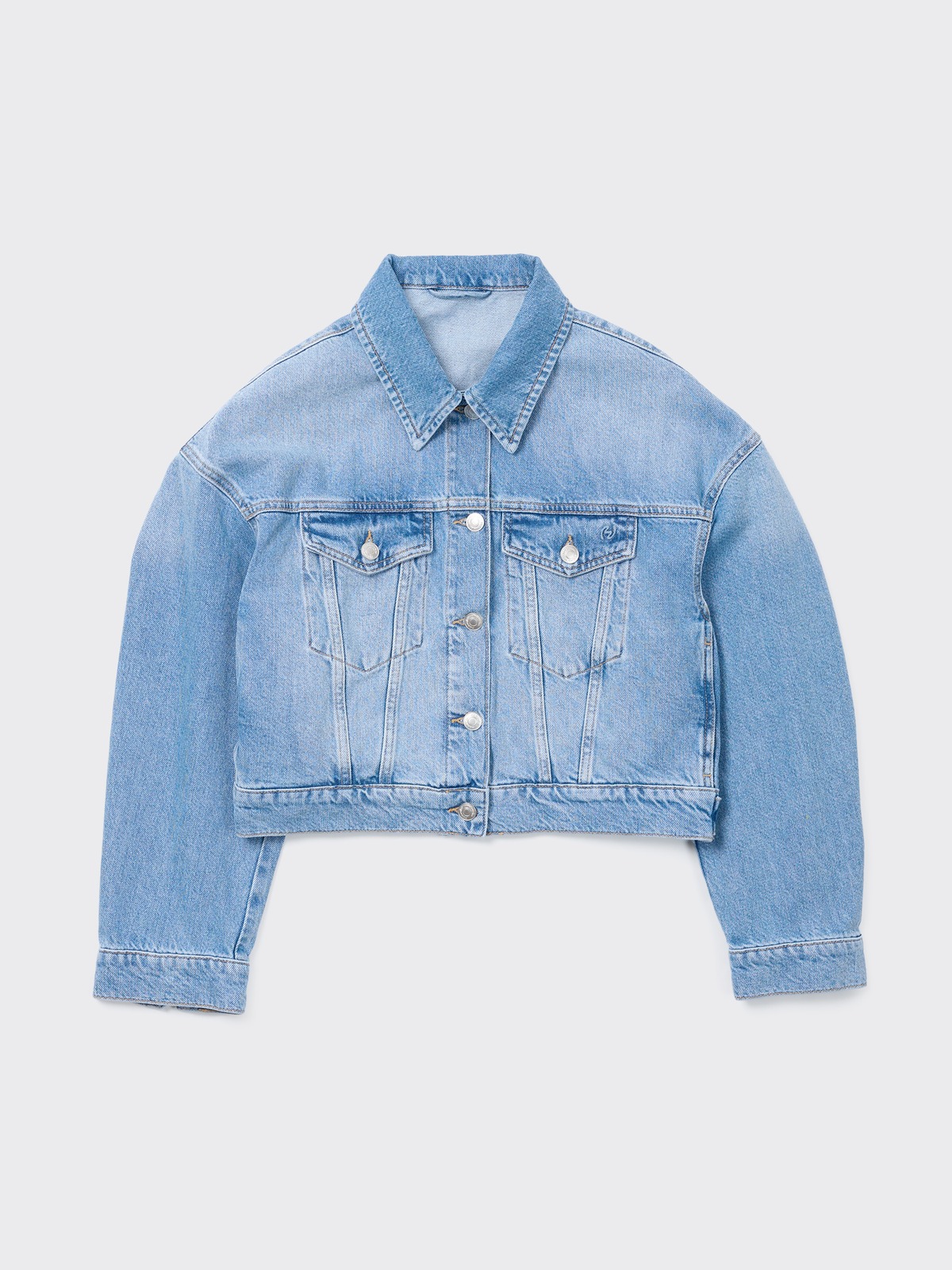 Cropped Denim Jacket - Lt. Blue - Holzweiler