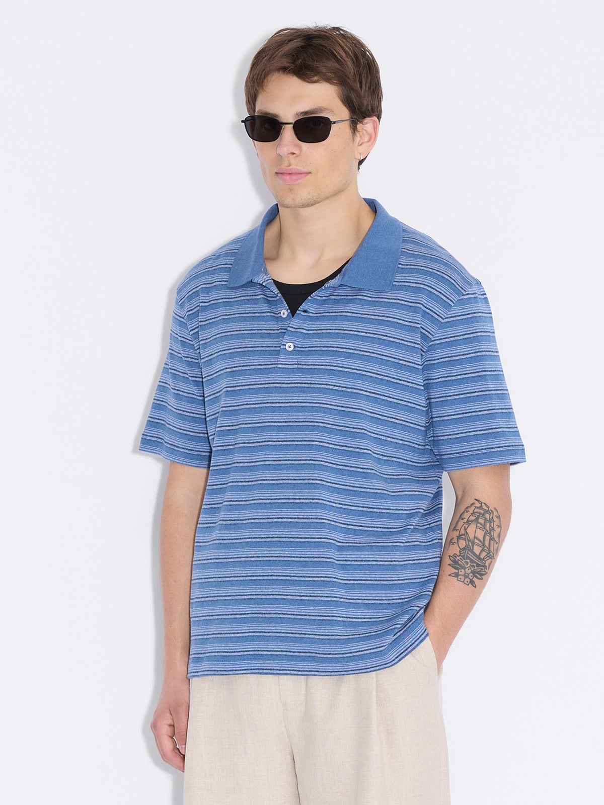 Sonny Polo - Blue Stripe - Holzweiler