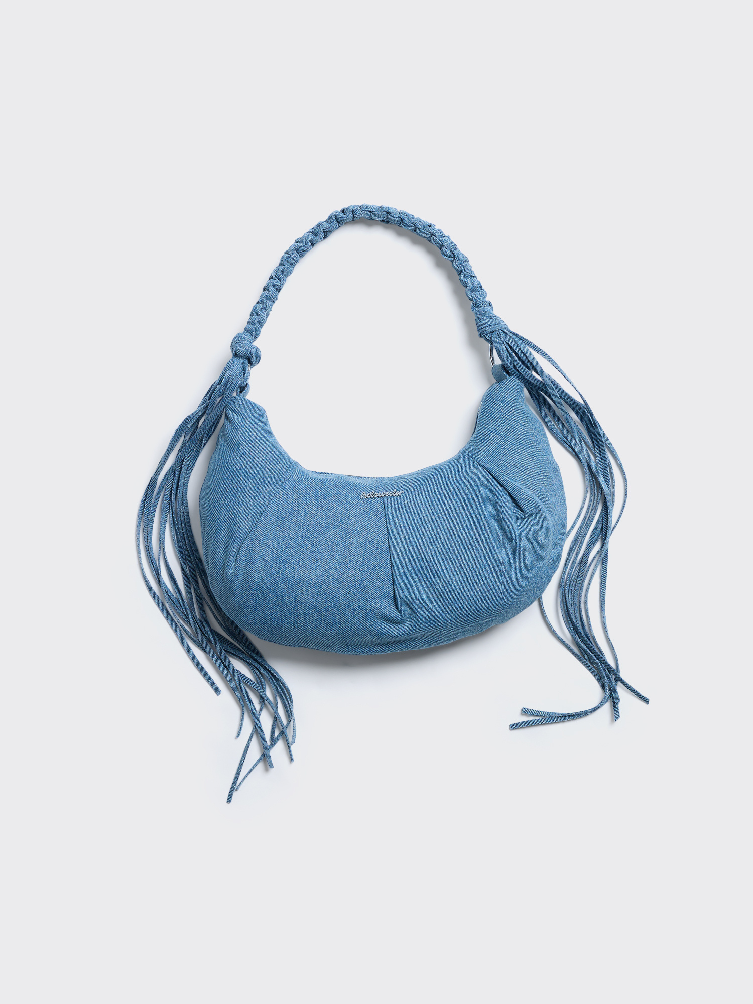 Cocoon Small Denim Bag - Mid Blue - Holzweiler