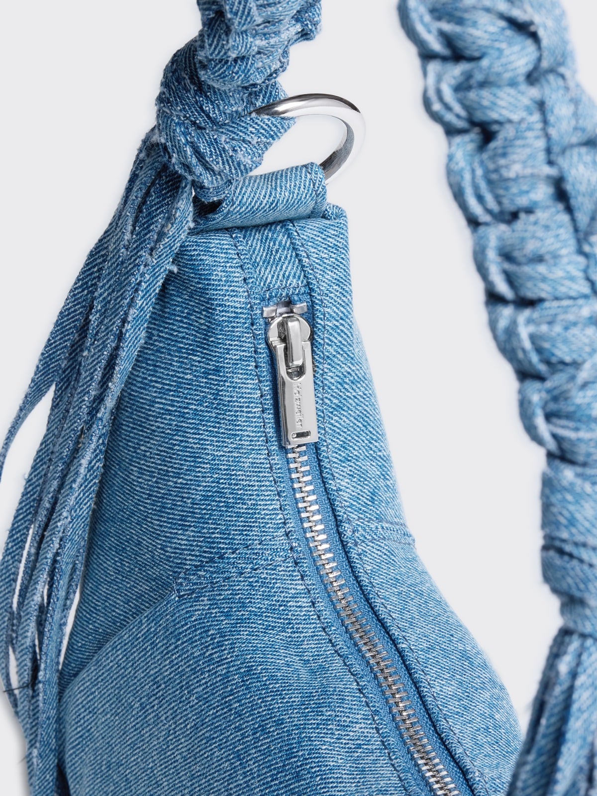 Cocoon Small Denim Bag - Mid Blue - Holzweiler