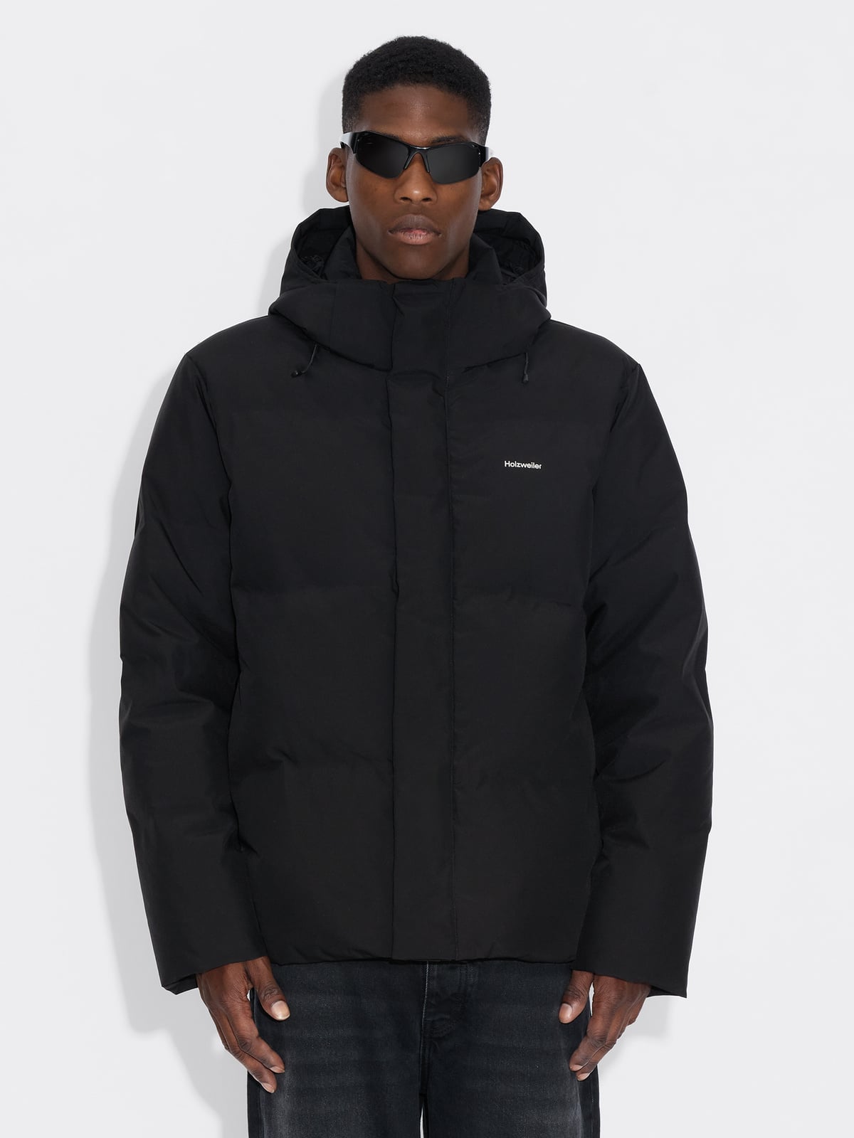 Dovre Lt Down Jacket - Black - Holzweiler