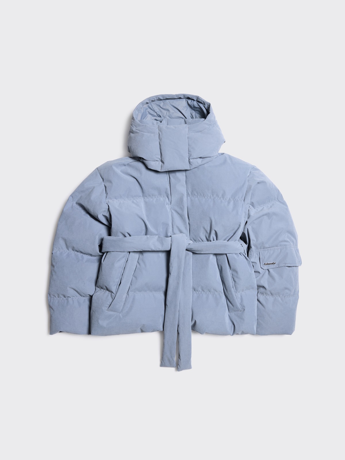 SHELL DOWN JACKET LIGHT BLUE feels.上杉柊平 SHELL DOWN JACKET LIGHT BLUE – FEELS.