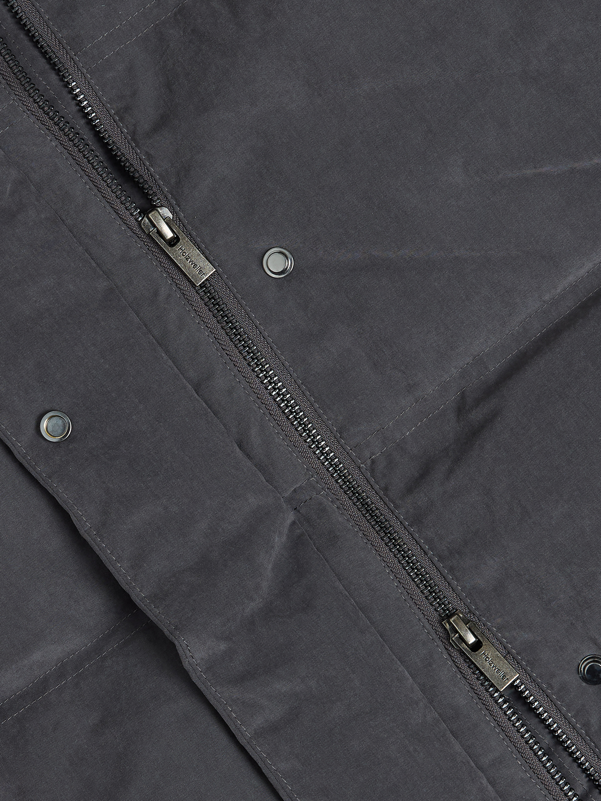Steilia Brushed Down Jacket - Grey - Holzweiler