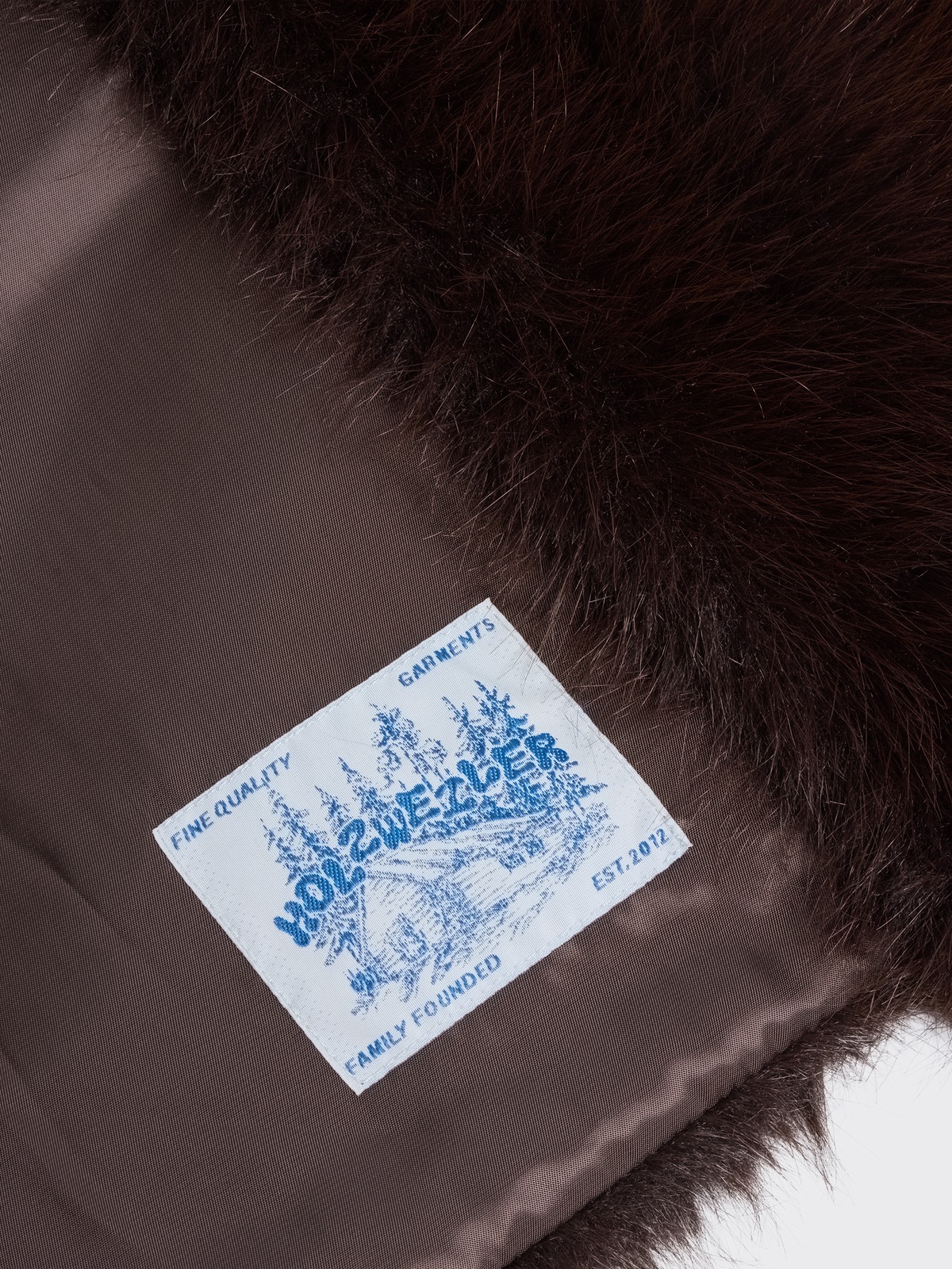 Furry Scarf - Dk. Brown - Holzweiler