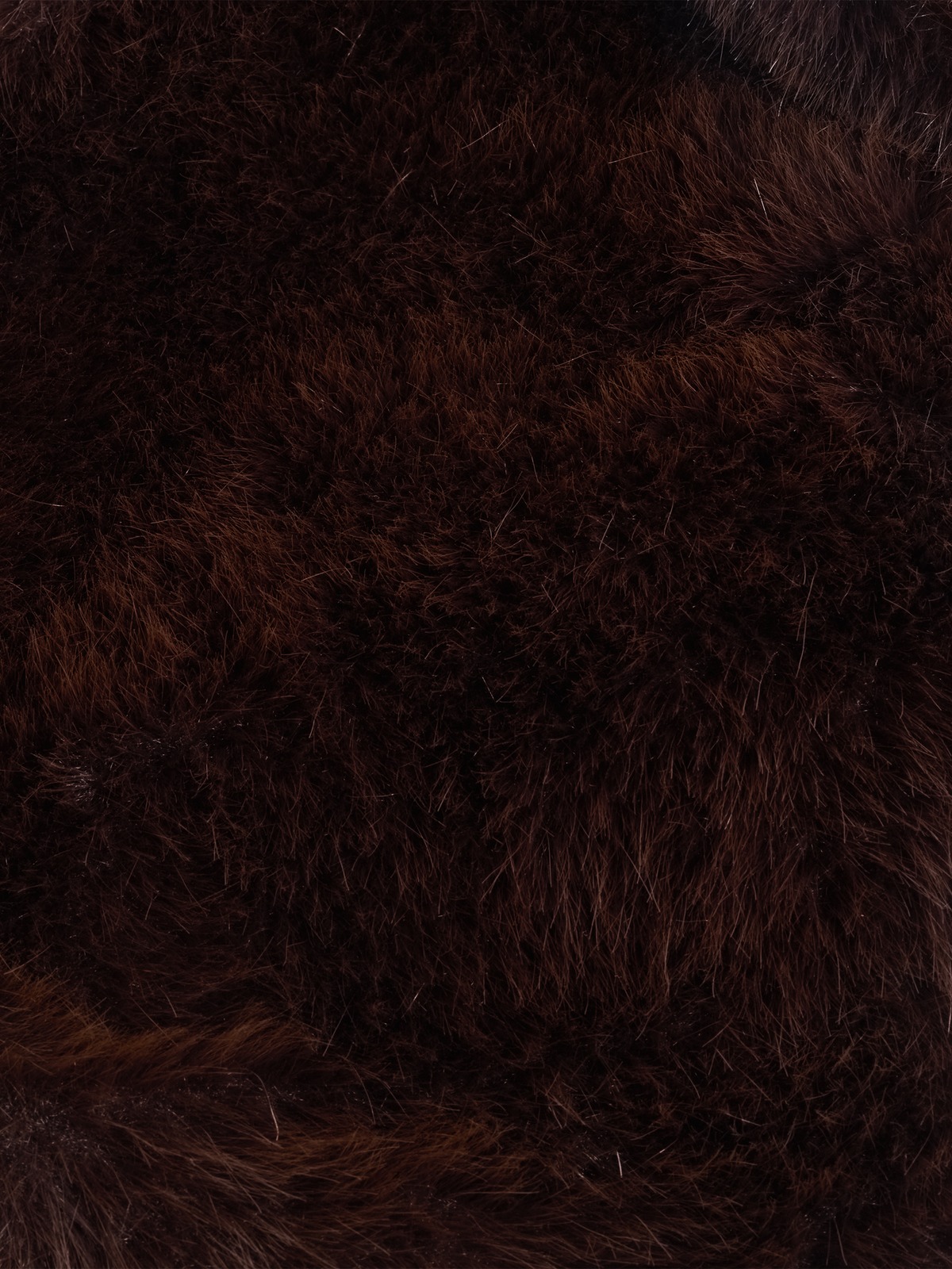Reiko Furry Tote - Dk. Brown - Holzweiler
