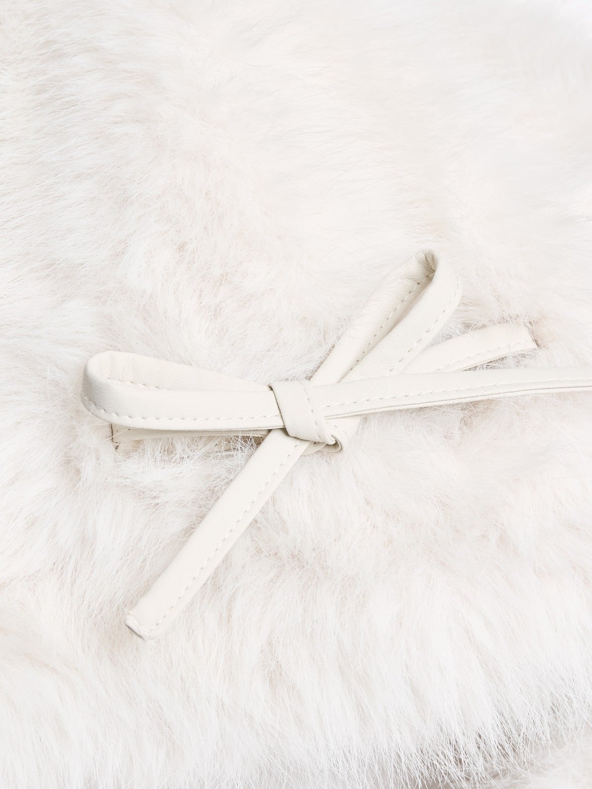 Faux Fur Trapper Hat - Off White - Holzweiler