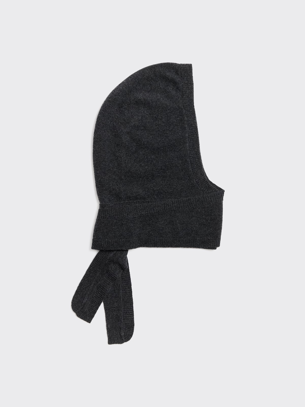 Cashmere Balaclava Scarf - Dk. Grey - Holzweiler