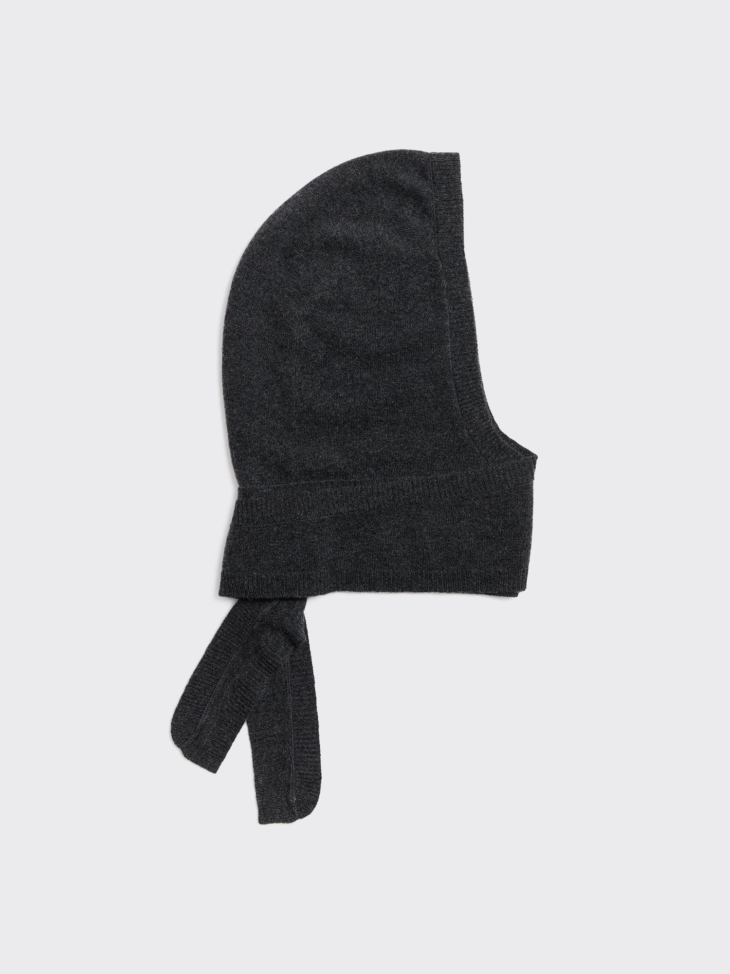 Cashmere Balaclava Scarf - Dk. Grey - Holzweiler