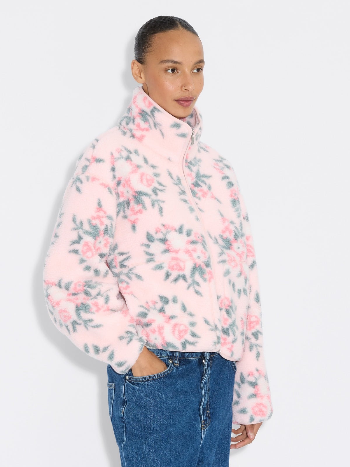 Rype Fleece Jacket - Lt. Pink Mix - Holzweiler