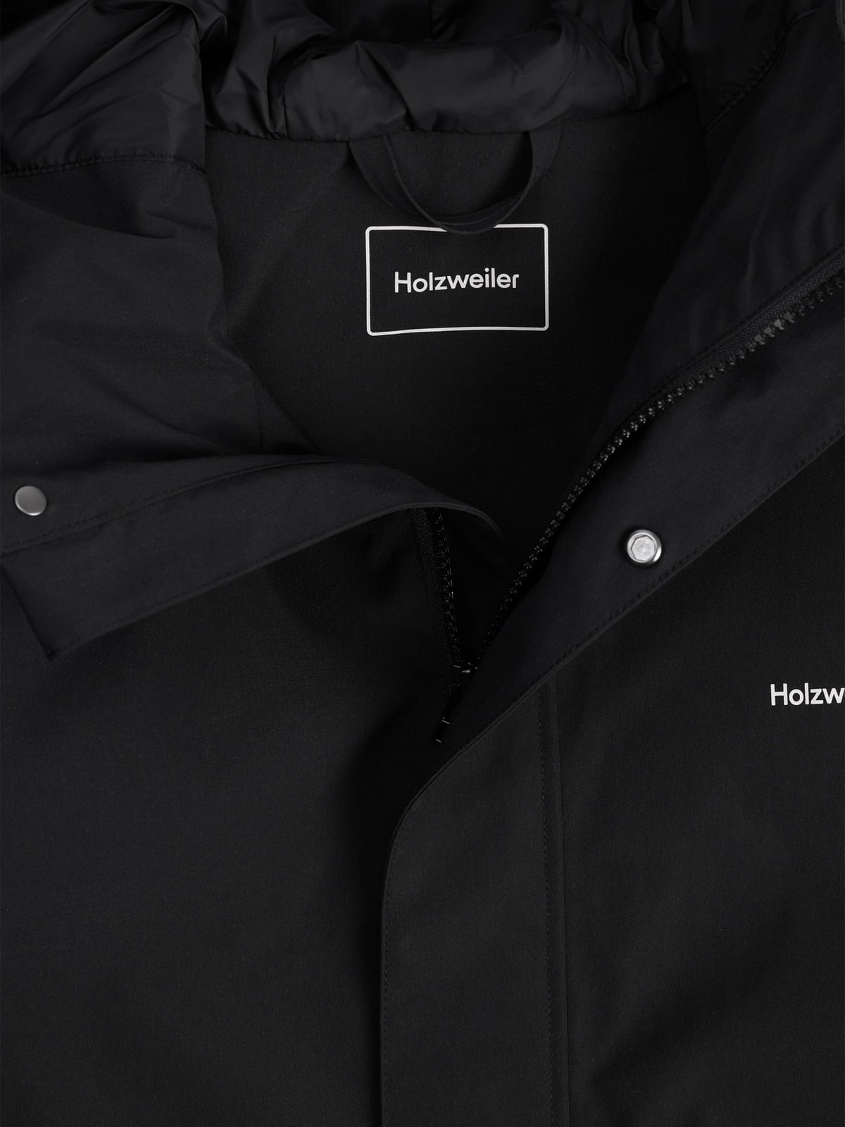Fane Rain Jacket - Black - Holzweiler