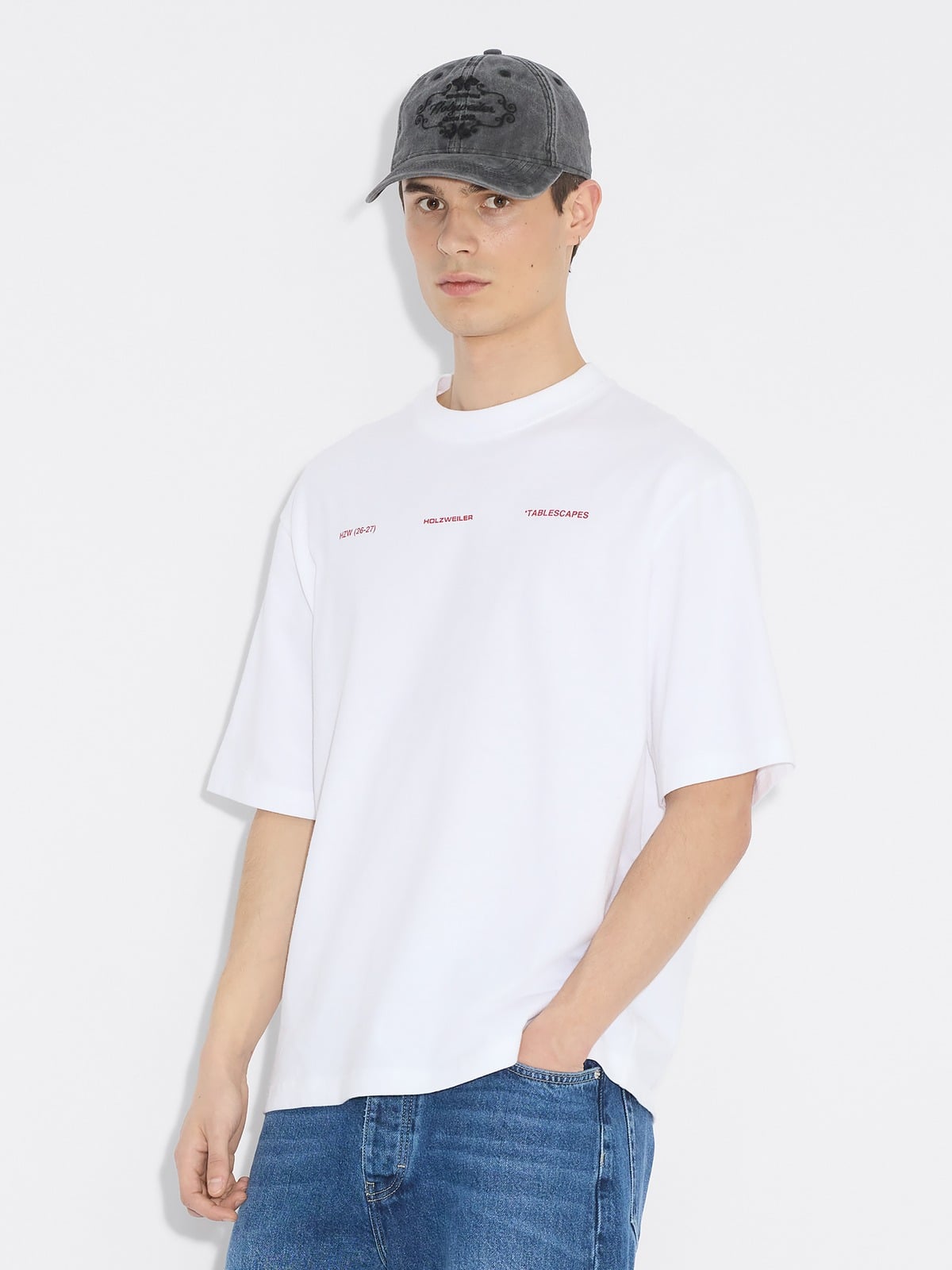 Ranger National Sketch Tee - White - Holzweiler