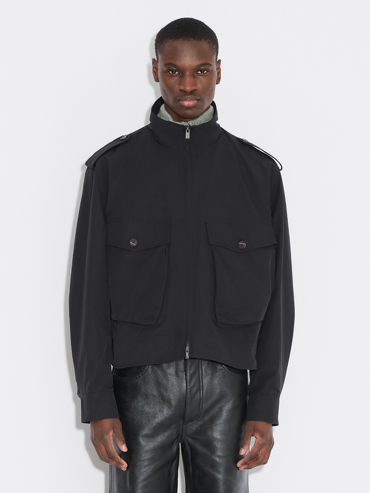 Blouson Jacket - Black - Holzweiler