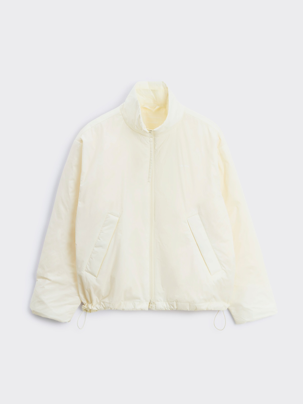 ジャケット・アウター HYEON ted cape / white Steilia Light Padded Jacket - Ecru - Holzweiler