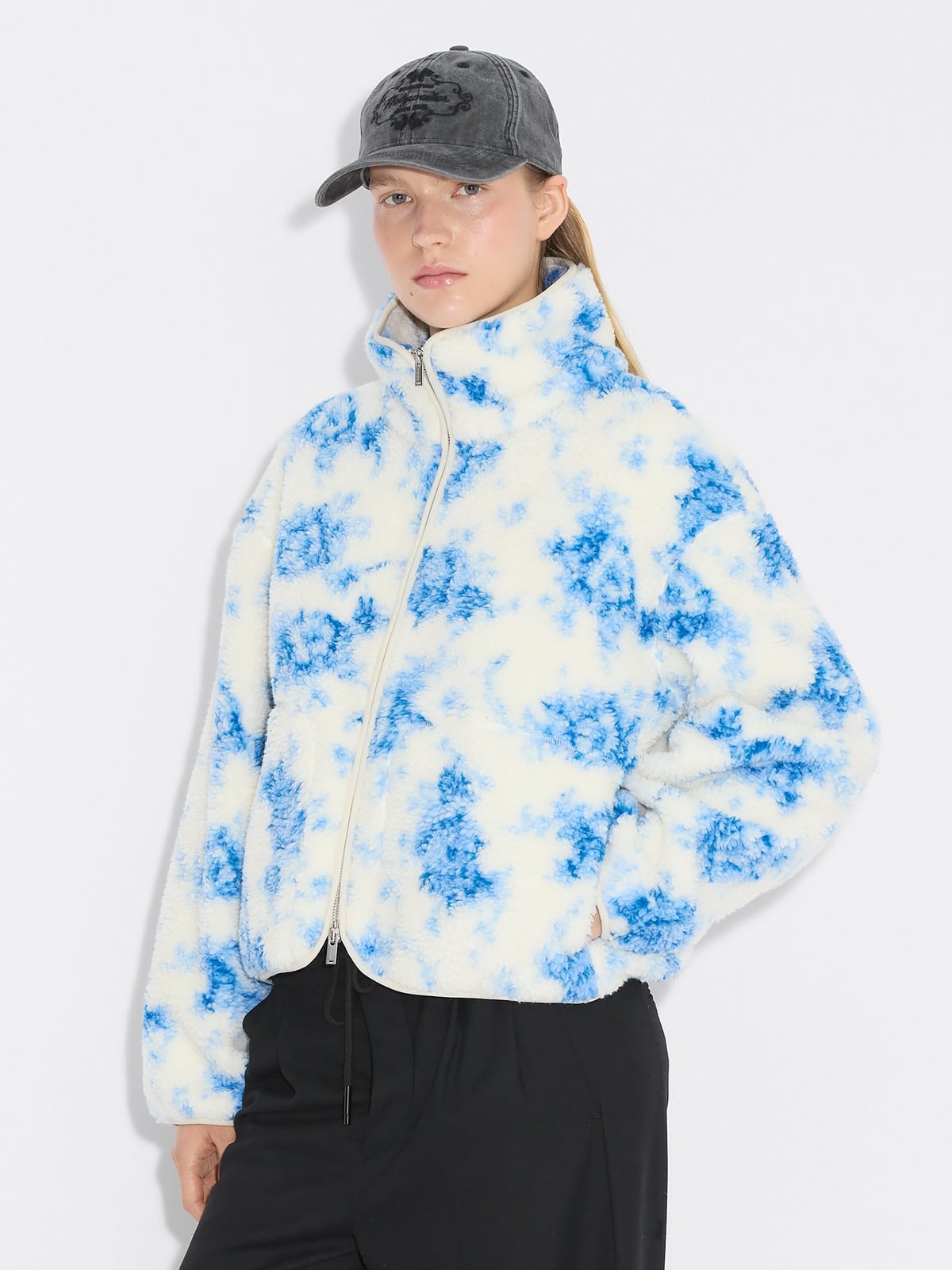 Rype Fleece Jacket - White Mix - Holzweiler