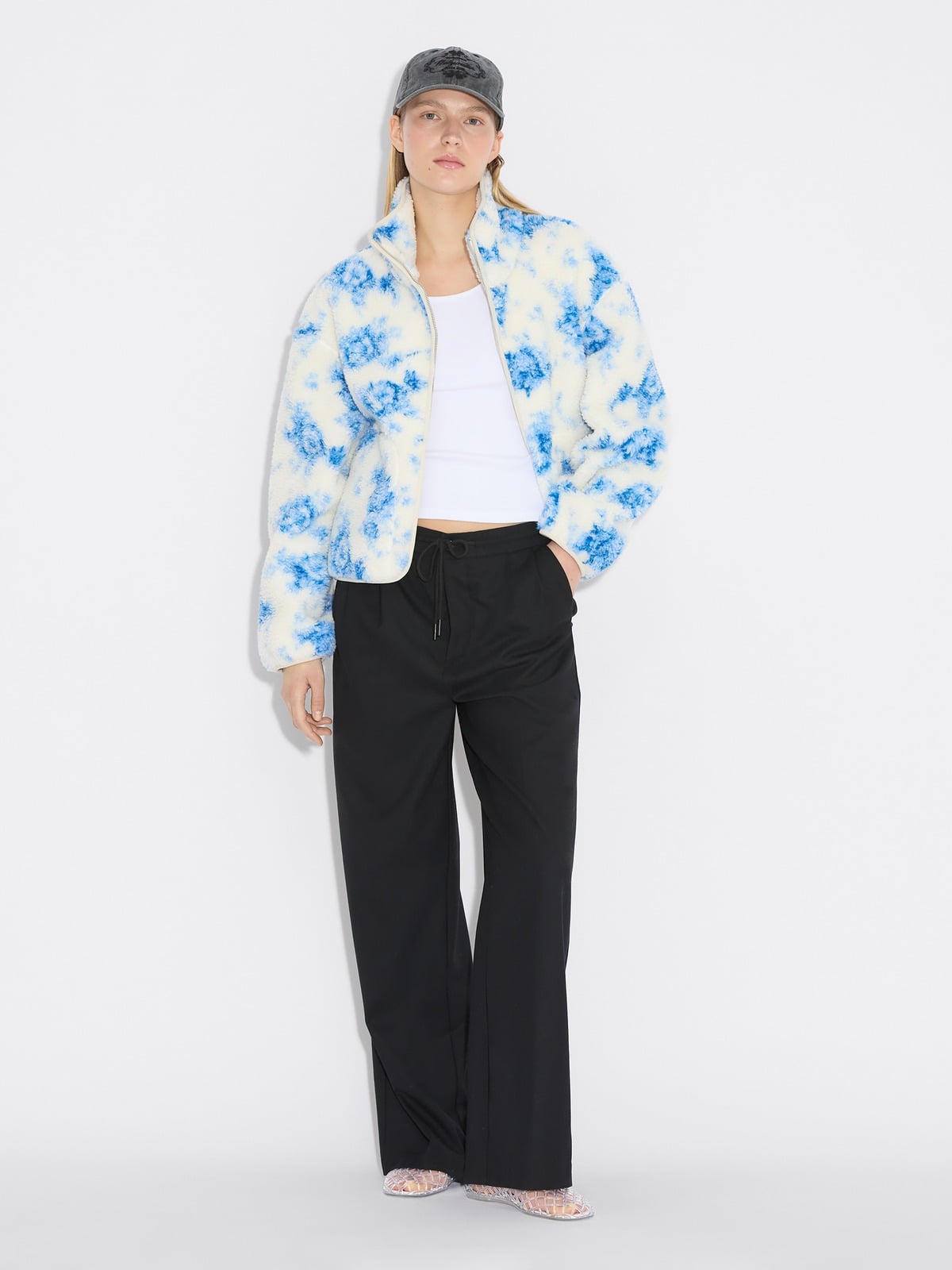 Sun Rype Merch Rype Fleece Jacket - White Mix - Holzweiler