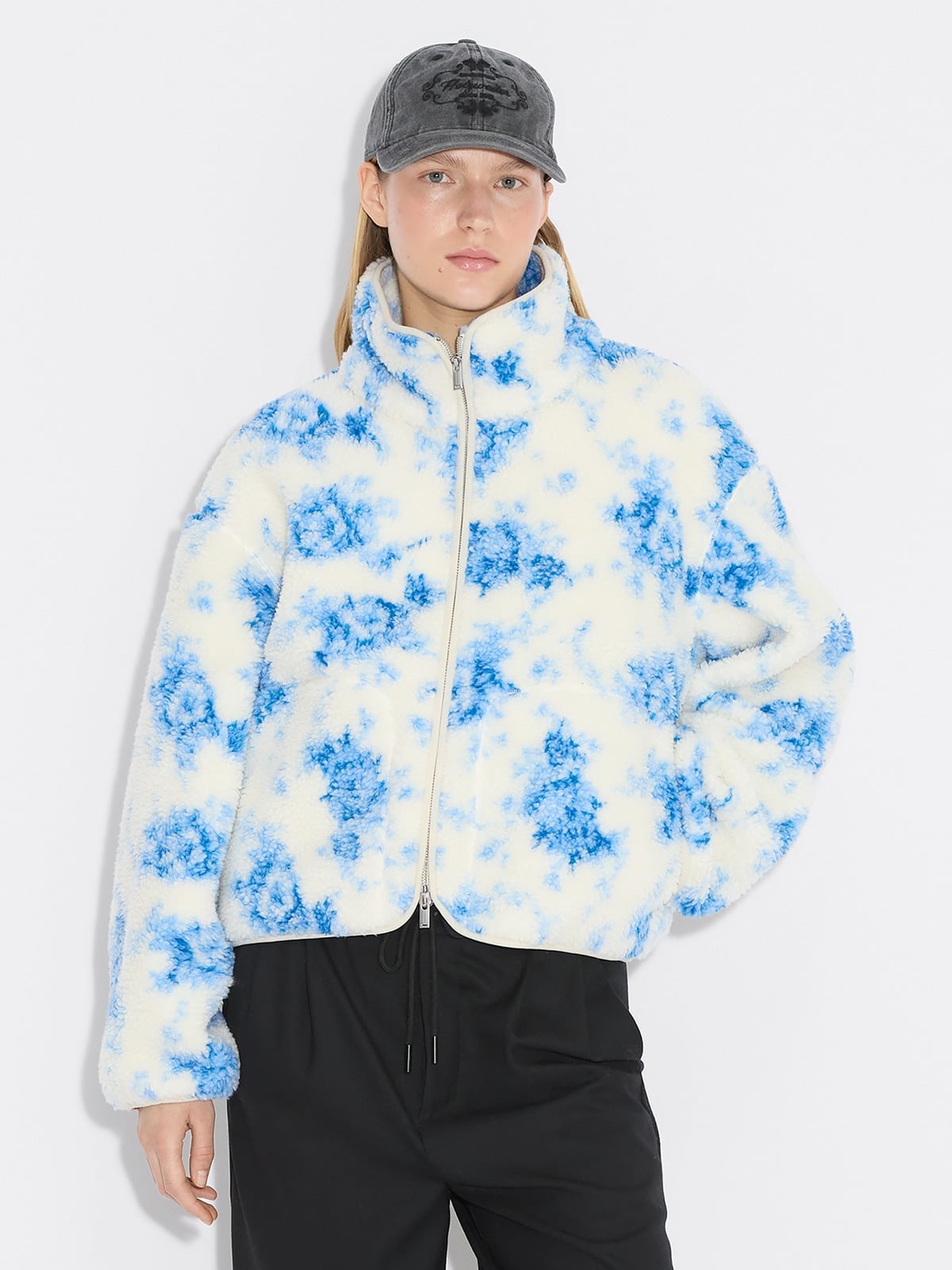 Sun Rype Merch Rype Fleece Jacket - White Mix - Holzweiler