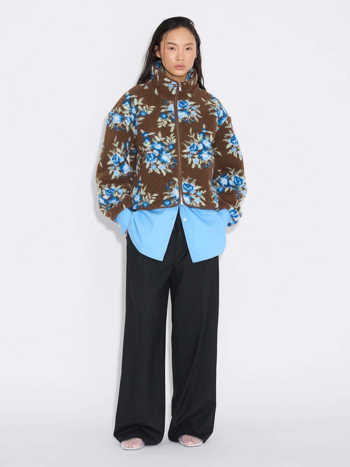 Sun Rype Merch Rype Fleece Jacket - Brown Mix - Holzweiler