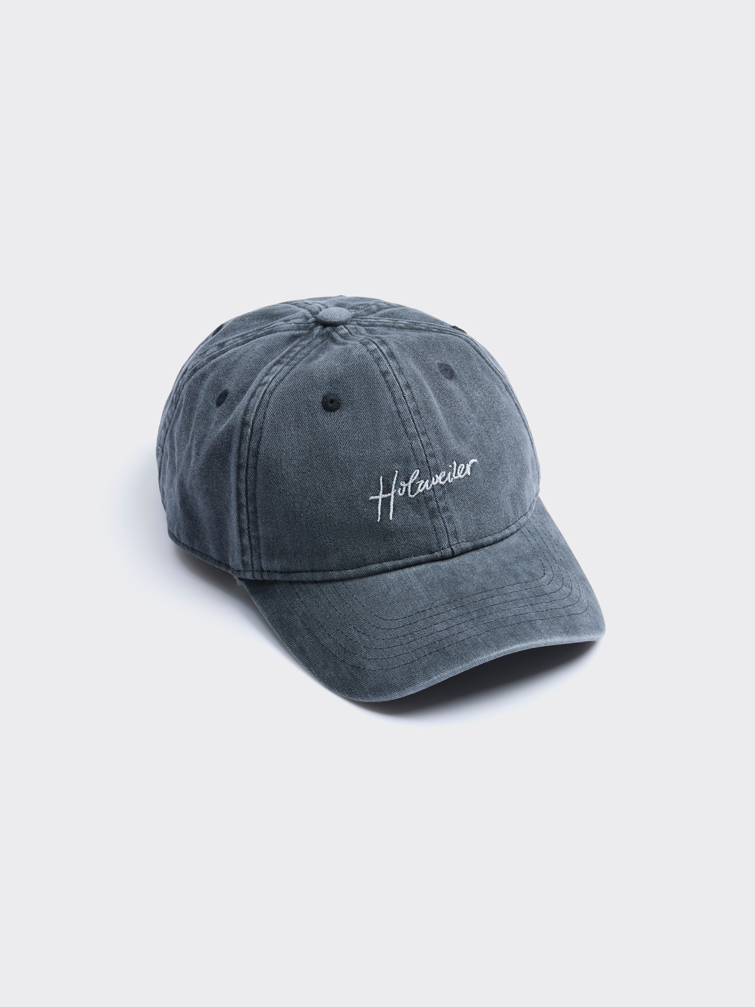 Tucker Logo Cap - Black - Holzweiler