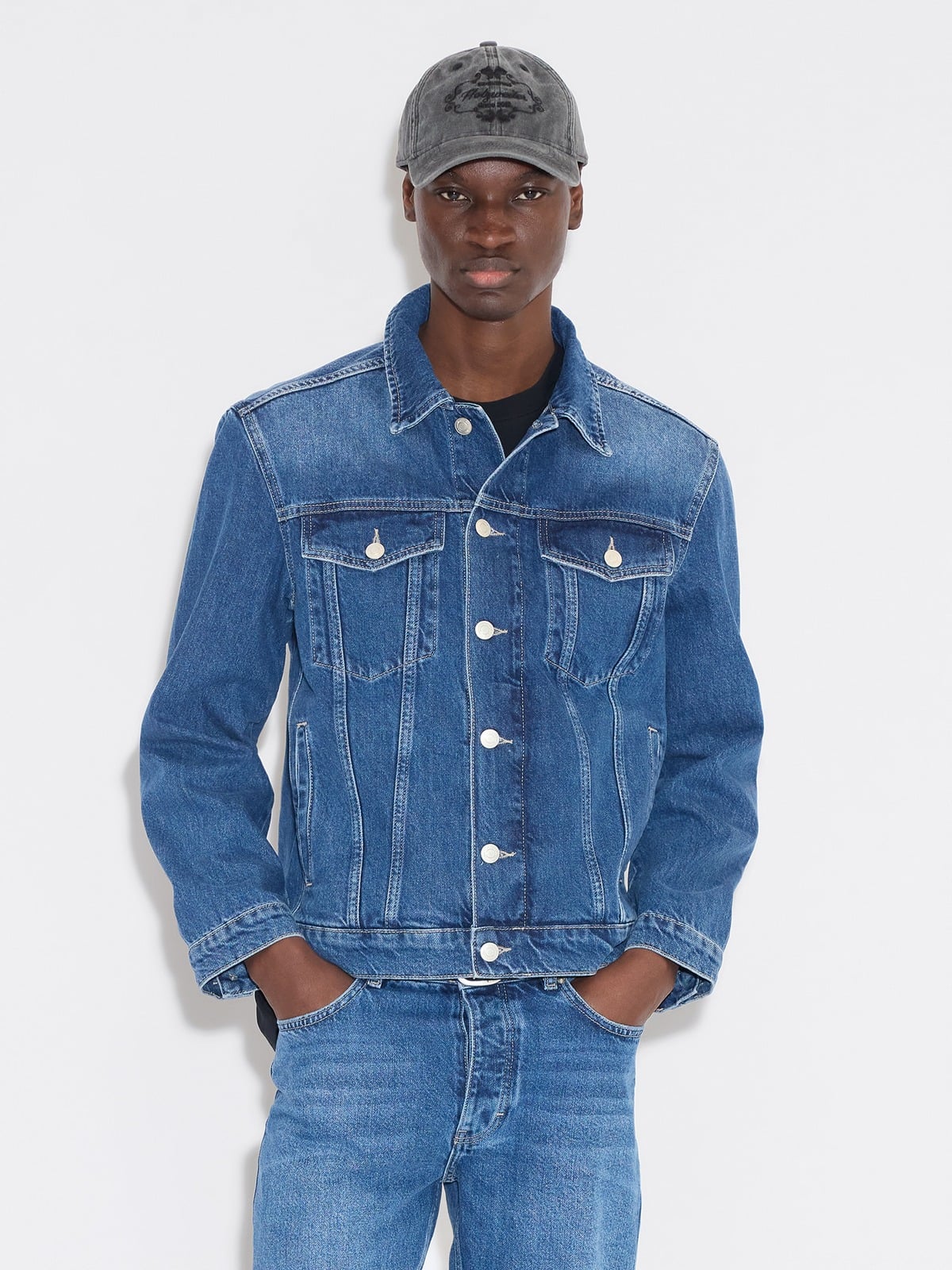 KAJA 12oz BLUE DENIM JACKET サイズ2 KAJA 12oz BLUE DENIM JACKET | KAJA