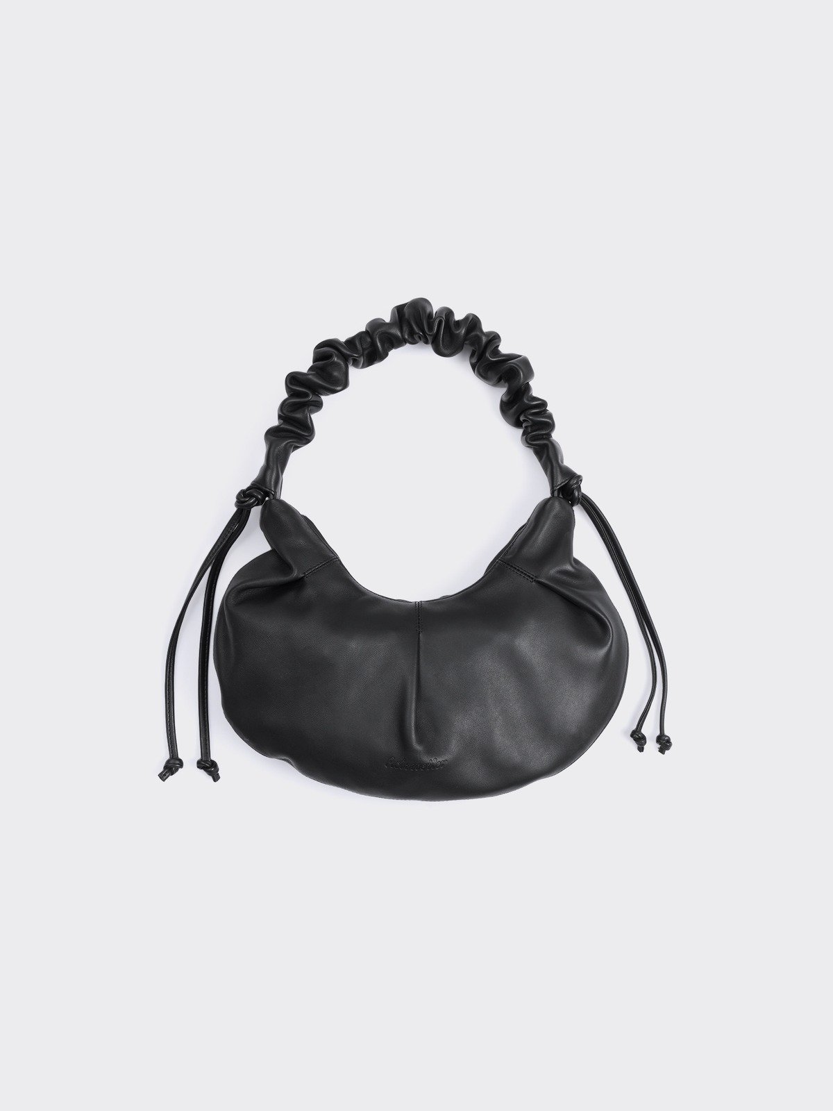 バッグ Slouch Denim Bag Black Leni Slouchy Leather Cocoon Bag - Black - Holzweiler
