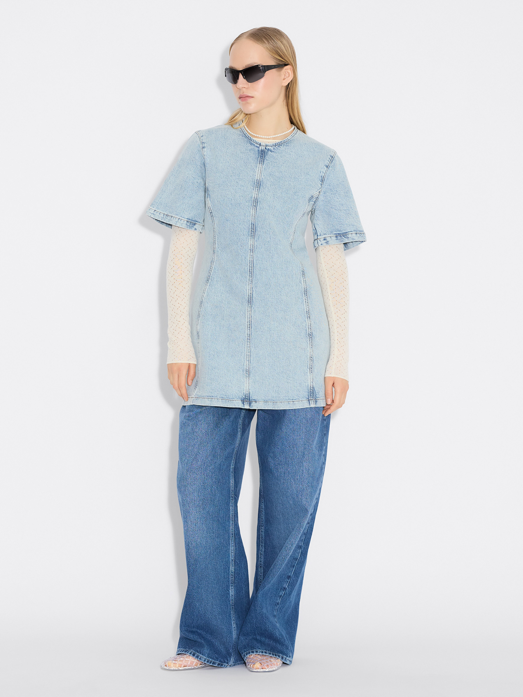 Holzweiler Short Denim Dress