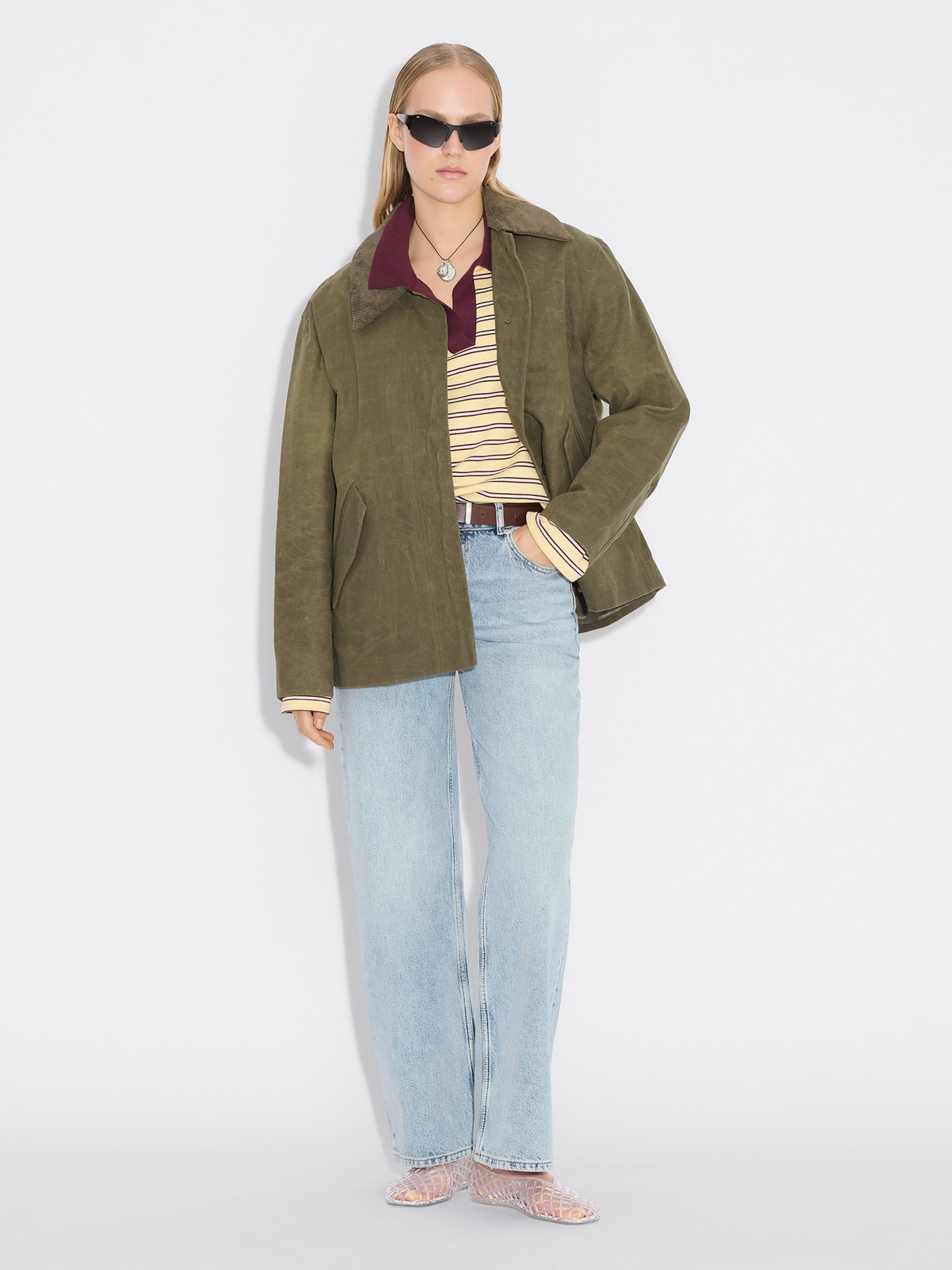 Diana Short Jacket - Green - Holzweiler