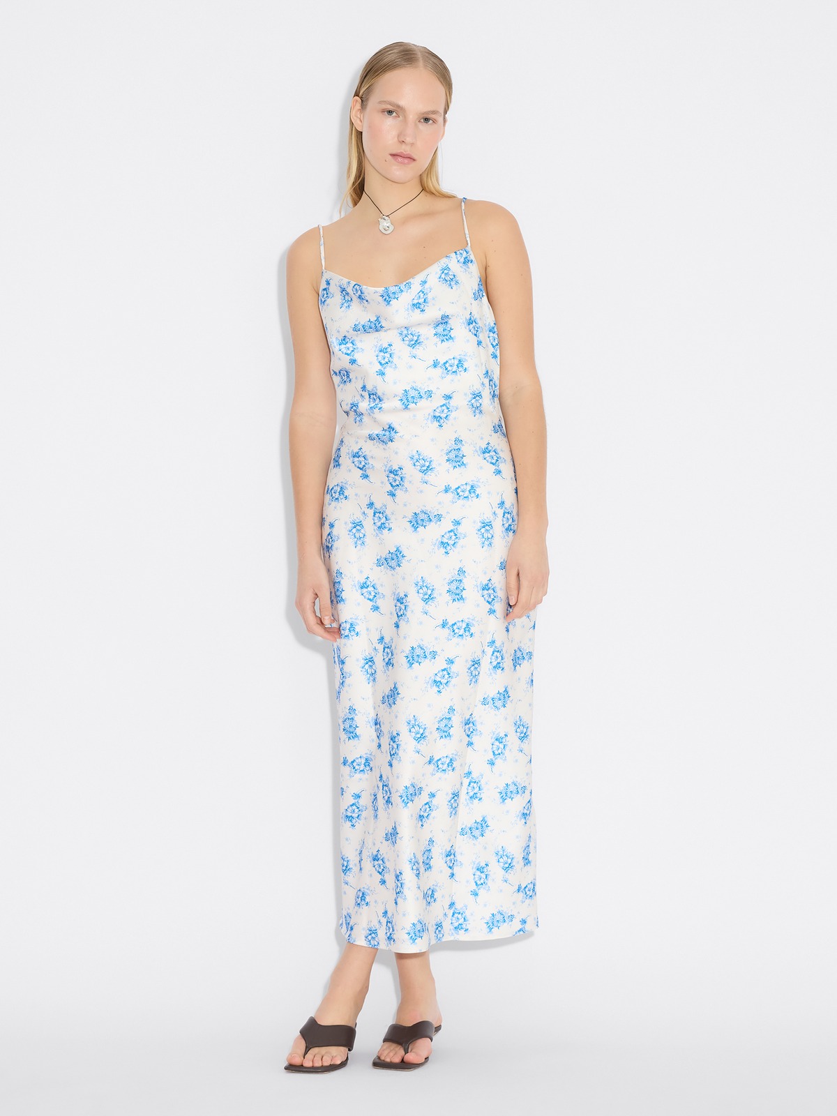 fleur du mal knit dresses Lace Pointelle Maxi Dress – Fleur du Mal