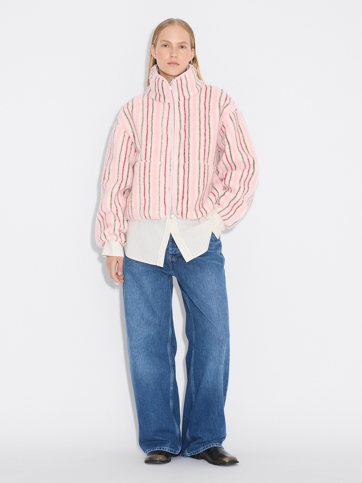 Rype Fleece Jacket - Pink Mix - Holzweiler
