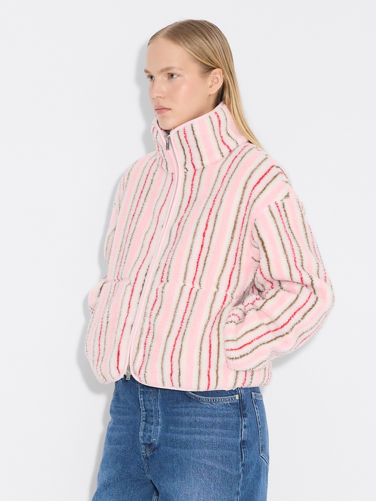 Rype Fleece Jacket - Pink Mix - Holzweiler
