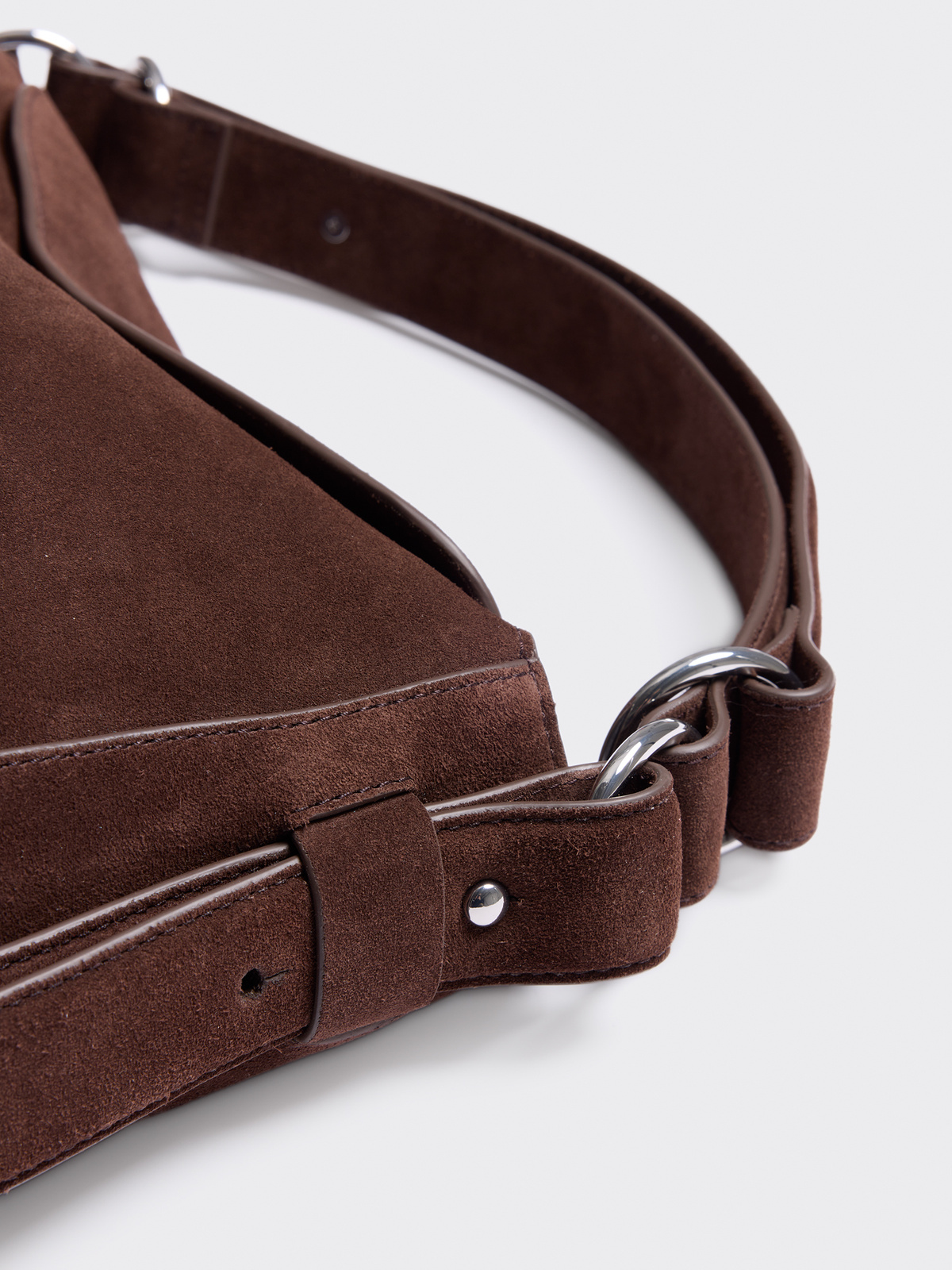 Bud Slouchy Suede Tote Bag - Brown - Holzweiler