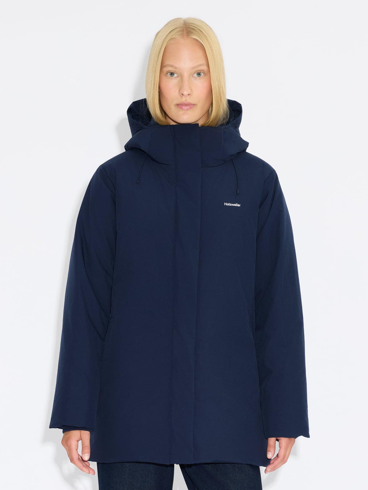 Loen Lt Down Coat - Black - Holzweiler