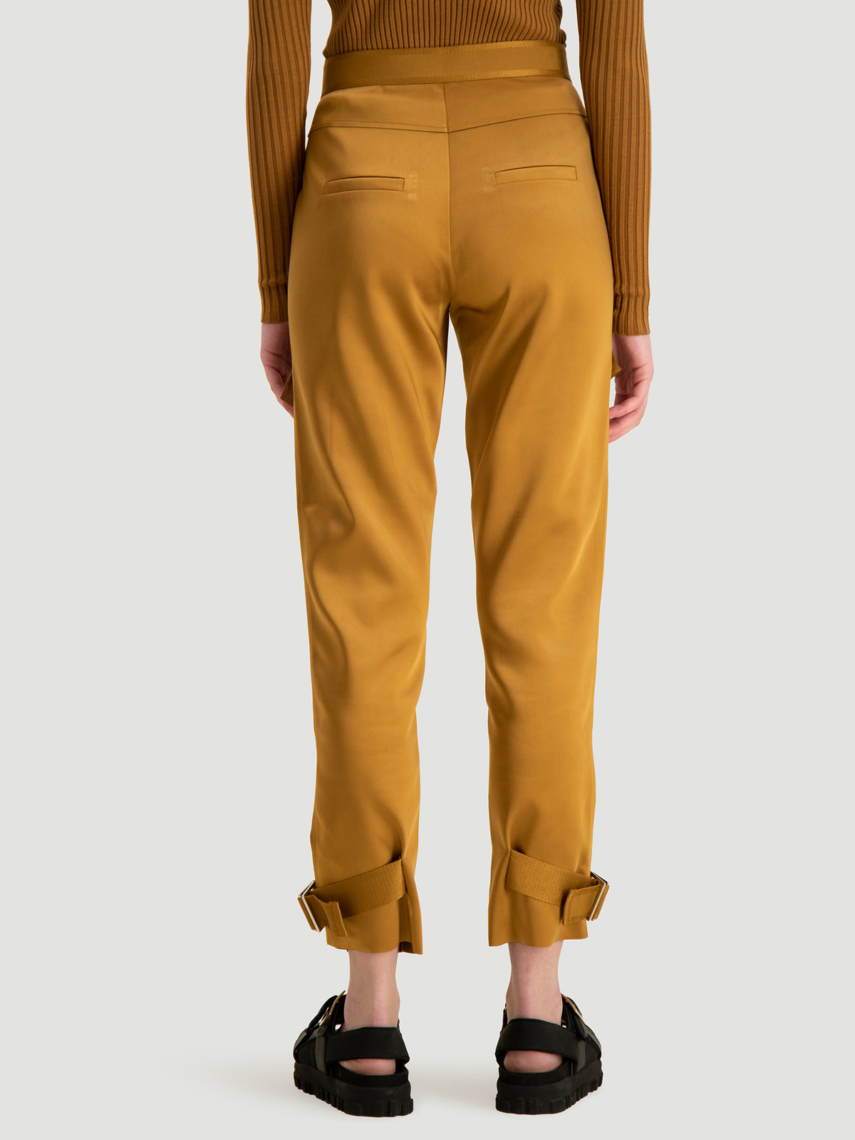 Skunk Trouser Camel Shiny 3
