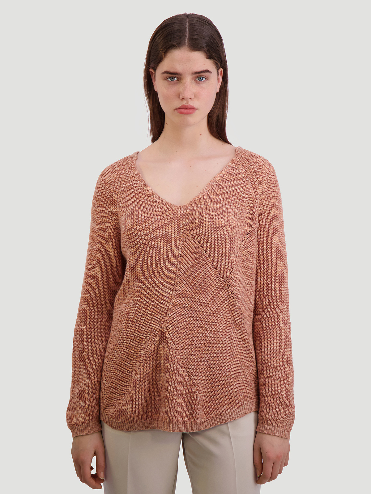 Dynastiet Sweater Light Orange 1