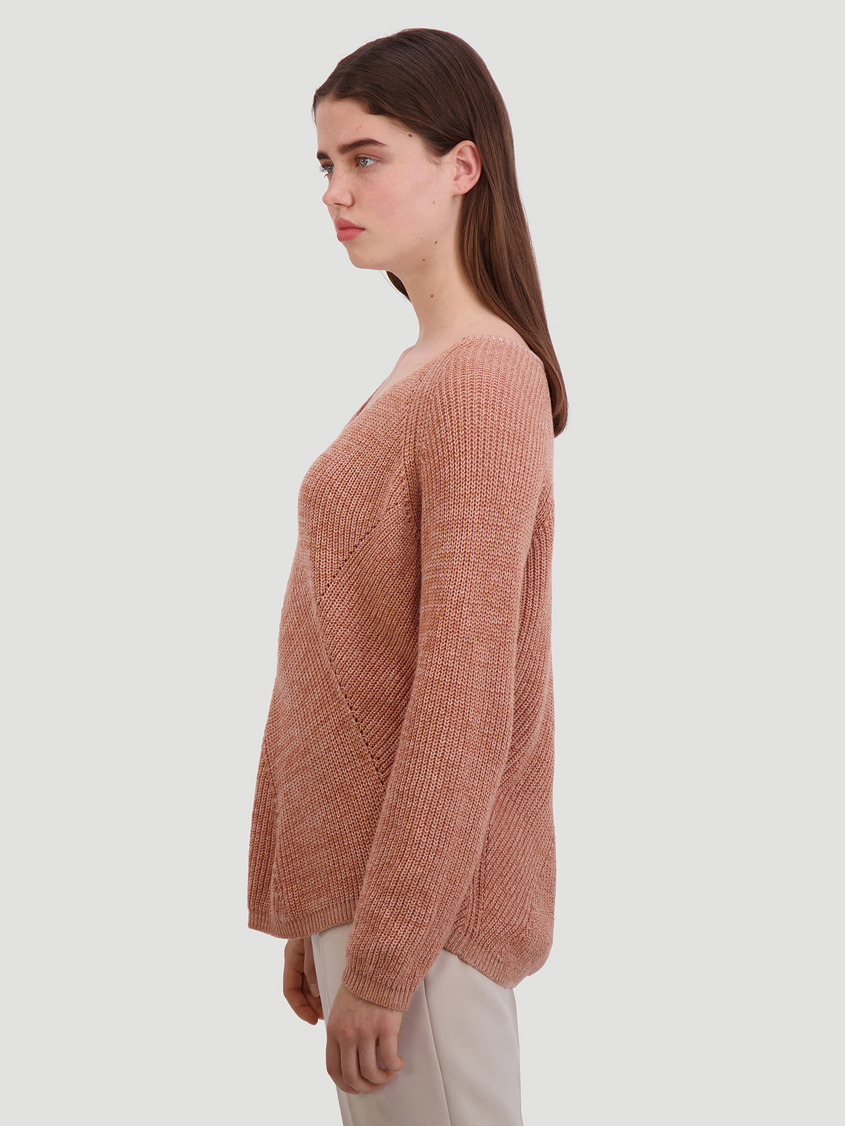 Dynastiet Sweater Light Orange 4
