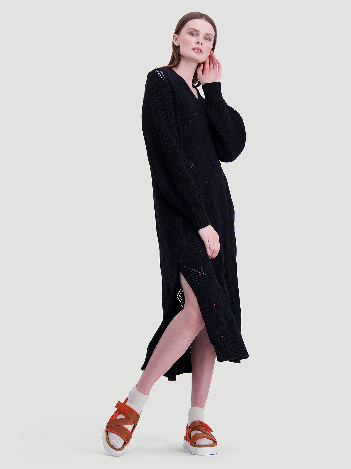 Fossveien Dress Black - Holzweiler