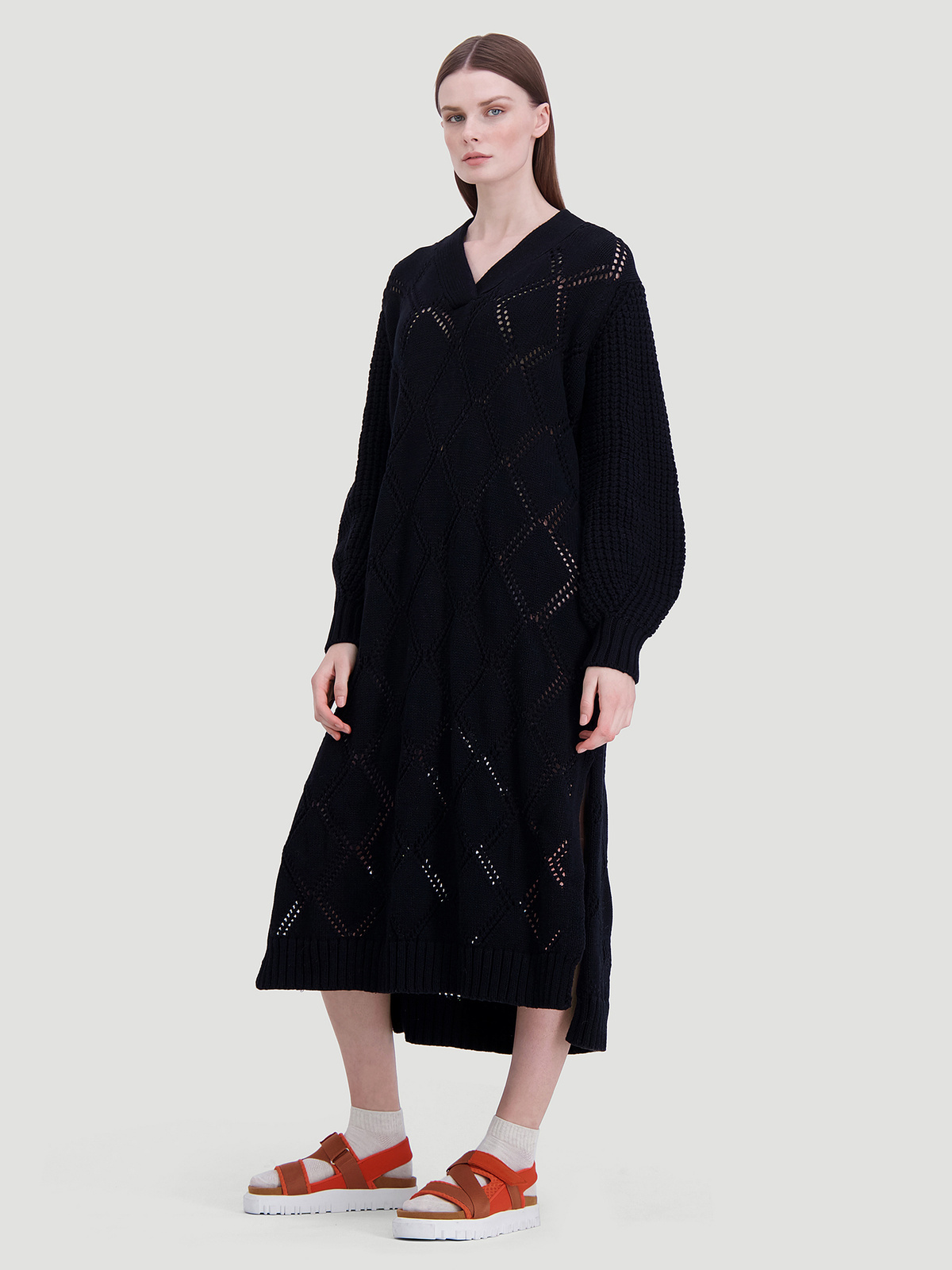 Fossveien Dress Black - Holzweiler