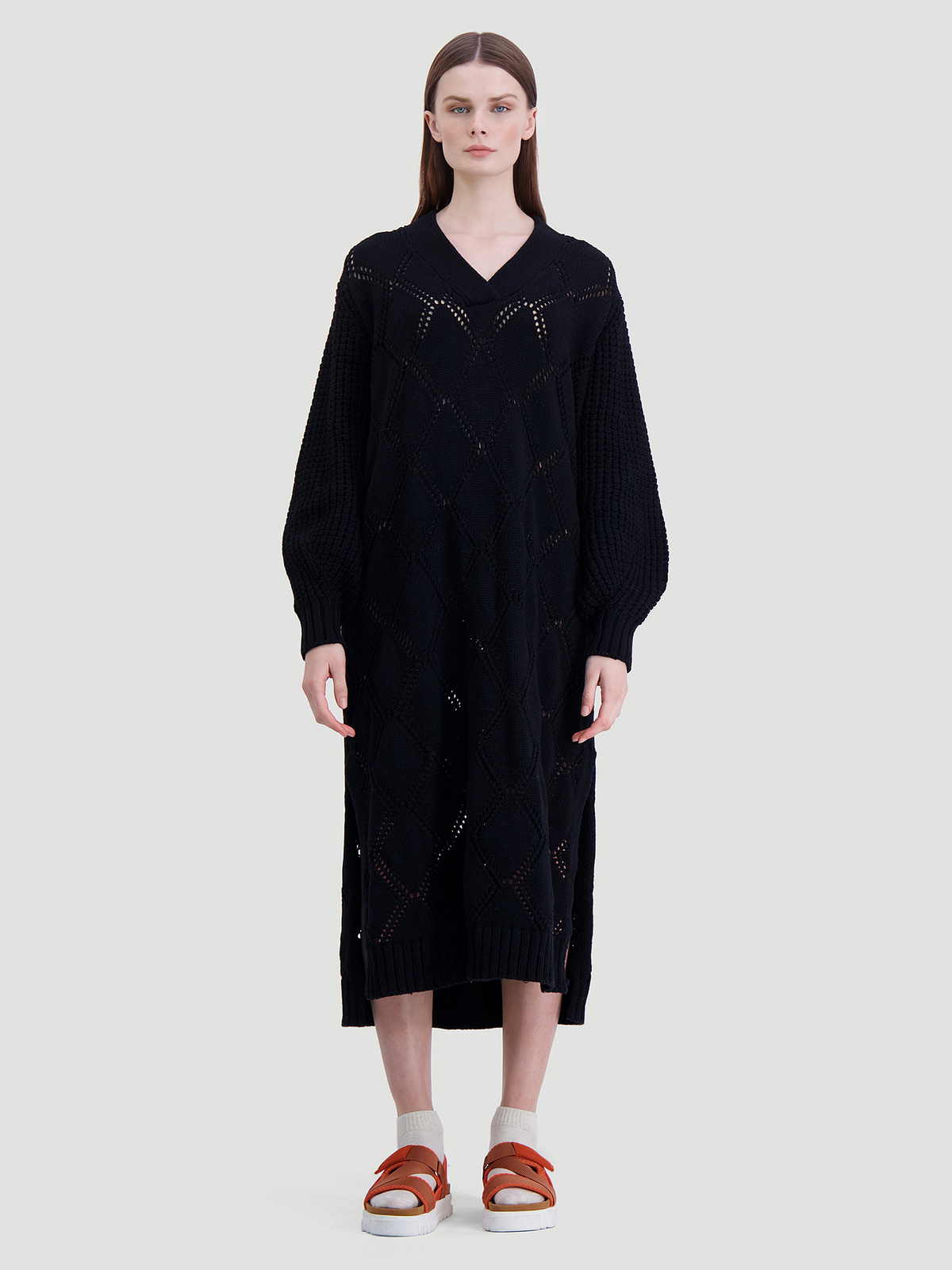 Fossveien Dress Black - Holzweiler